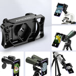 APEXEL APL-F002 デュアルモノキュラー 鳥観察カメラ用ユニバーサル接眼レンズコネクター スマホアクセサリー APL-F002