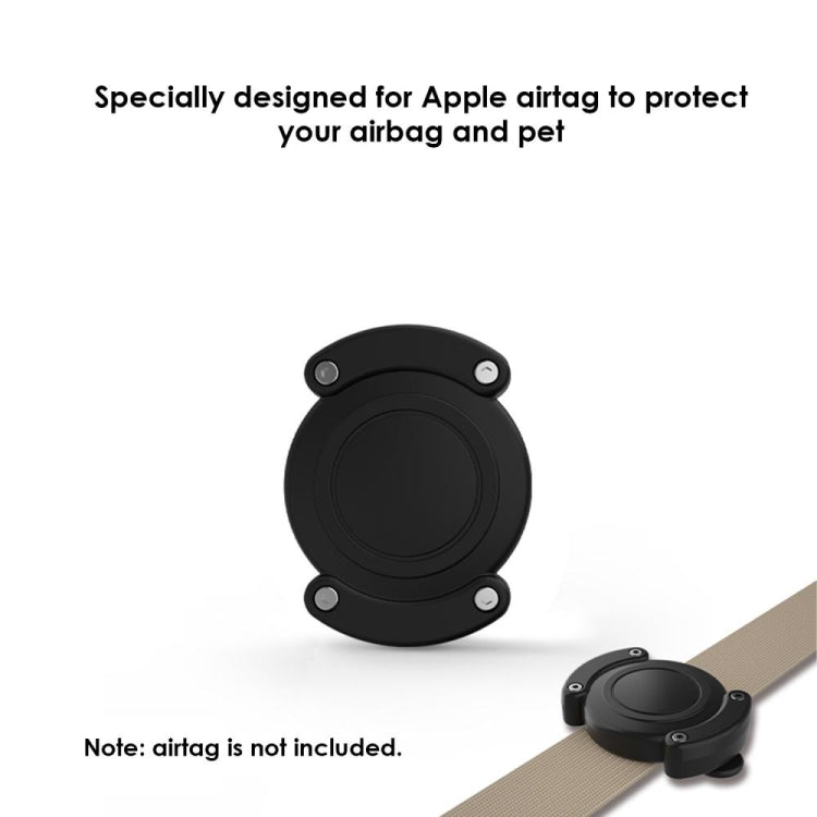AirTag 第2世代 / AirTag 第1世代用 保護ケース 傷防止防水カバー 全面保護 ブラック