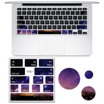 Macbook Air用 5枚セット ノートパソコンキーボードPVCステッカー