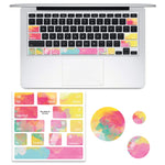 Macbook Air用 5枚セット ノートパソコンキーボードPVCステッカー