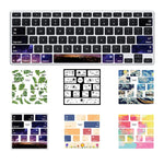 Macbook Air用 5枚セット ノートパソコンキーボードPVCステッカー