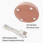 GIVELONGレトロテーブルランプ USB充電式小型ナイトライト、スタイル：320-1レッド、320-2イエロー、320-3ブルー、320-4グリーン、320-5パープル、320-6ホワイト、321-1レッド、321-2イエロー、321-3ブルー、321-4グリーン、321-5パープル、321-6ホワイト、322-1レッド、322-2イエロー、322-3ブルー