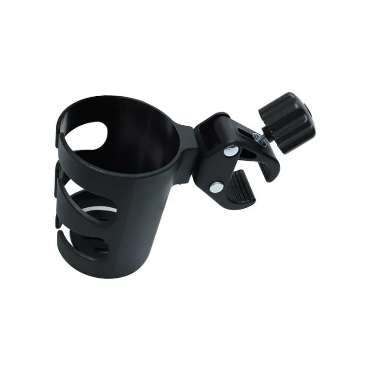 Baby Stroller Cup Holder Universal 360 Rotatable Drink Bottle Rack, Cup Holder Black