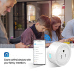 Tuyaスマートアプリ対応 WiFiスマートソケット 電話リモートタイミング音声スイッチ Alexa対応、EUプラグ、スタイル：16A電源モデル、EUプラグ、スタイル：20A電源モデル、UKプラグ、スタイル：16A電源モデル、UKプラグ、スタイル：20A電源モデル、USプラグ、スタイル：16A電源モデル