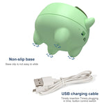 GIVELONG インテリジェント誘導タッチ式3段階メトロポリス USB充電ペットライト、ペットライト鹿、ペットライト子牛、ペットライトクマ、ペットライトウサギ