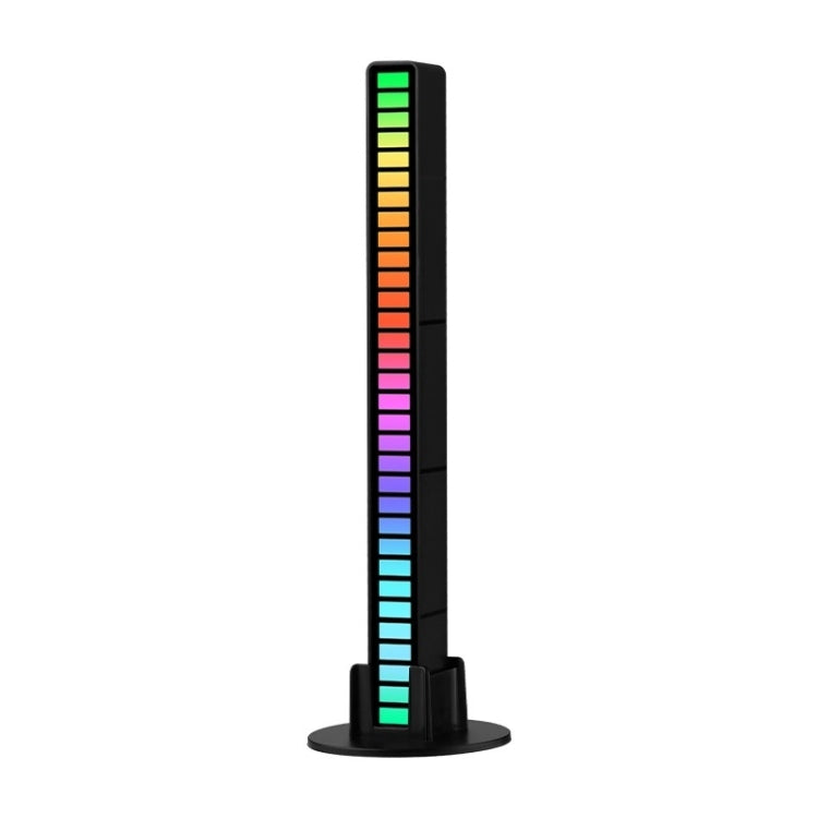 RGB音声制御リズム応答ライト 音楽環境LEDピックアップライト、充電式、プラグイン
