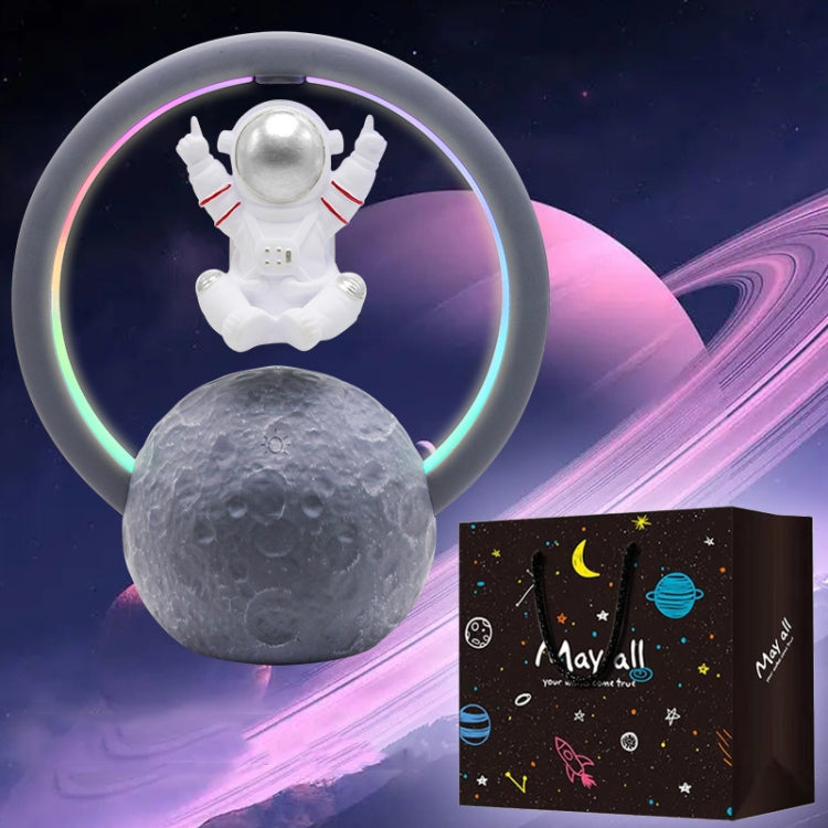 Y-598 吊り下げ型宇宙飛行士Bluetoothスピーカー RGBライトサブウーファー装飾品 仕様：598A ゴールデン、598A シルバー、598B ゴールデン、598B シルバー、598A ゴールデン＋ギフトバッグ、598A シルバー＋ギフトバッグ、598B ゴールデン＋ギフトバッグ、598B シルバー＋ギフトバッグ
