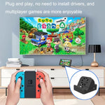Nintendo Switch / Switch OLED SW300 HDMIビデオキャスティングコンバーター冷却ファンベースチャージャー用、冷却ファンベースチャージャー
