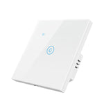 Tuya ZigBee 40A スマート高出力給湯器ライトエアコンスイッチ タイムボイスリモコン、ZigBee 40A ホワイト、ZigBee 40A ブラック