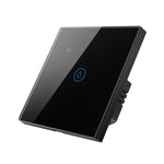Tuya ZigBee 40A スマート高出力給湯器ライトエアコンスイッチ タイムボイスリモコン、ZigBee 40A ホワイト、ZigBee 40A ブラック
