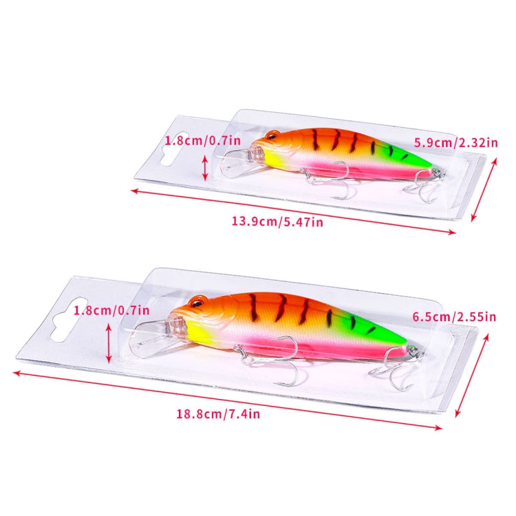 HENGJIA 長距離キャスティング沈下ミノーフェイクベイト、9.5cm 15g、12cm 32g