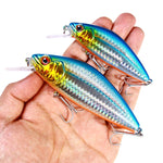 HENGJIA 長距離キャスティング沈下ミノーフェイクベイト、9.5cm 15g、12cm 32g