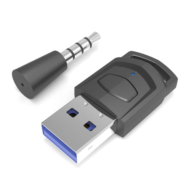 PS4 / PS5 / PC用 HS-PS5101 Bluetooth 5.0 アダプター オーディオレシーバー ワイヤレスヘッドセットトランスミッター、ヘッドセットトランスミッター