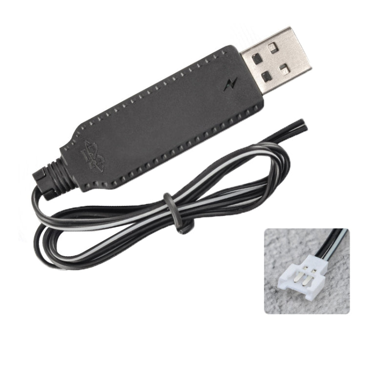 3.7V x 2 USB スマートチップ 四軸航空機充電ケーブル