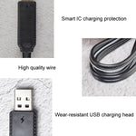 3.7V x 2 USB スマートチップ 四軸航空機充電ケーブル