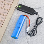 3.7V x 2 USB スマートチップ 四軸航空機充電ケーブル