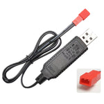 3.7V スマートチップ保護 USB バッテリープラグ充電ケーブル