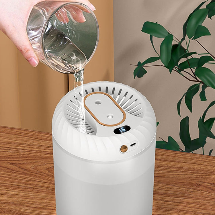 3000ml ダブルノズル加湿器 タイマー付きデジタルディスプレイ カラフルアンビエントライト