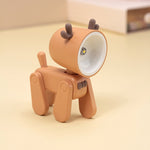 Rechargeable DIY Cartoon Night Light Desktop Ornament Mini Table Lamp