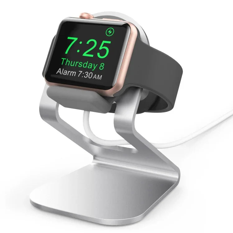 AhaStyle ST03 Apple Watchシリーズ用アルミ合金スタンドベース ST03（シルバー）