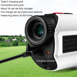 PGM JQ015 IP54 Waterproof Golf Laser Distance Meter Telescope, Measuring Distance: 400m, Measuring Distance: 600m(White)