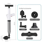 トイレパイプドレッジャー トイレ下水床排水詰まり 家庭用高圧空気圧工具 HX28（グレー）、HX28（ブラック）、HX28（グリーン）、HX28（ホワイト）