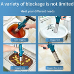 トイレパイプドレッジャー トイレ下水床排水詰まり 家庭用高圧空気圧工具 HX28（グレー）、HX28（ブラック）、HX28（グリーン）、HX28（ホワイト）