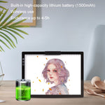 A4-D28B 充電式コピー机 描画ボード、充電ケーブル付き、充電ケーブル＋USプラグアダプター付き、充電ケーブル＋UKプラグアダプター付き、充電ケーブル＋EUプラグアダプター付き、充電ケーブル＋AUプラグアダプター付き