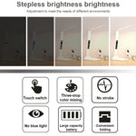 LED Intelligent Digital Display Foldable Desk Lamp, Style:, USB Straight Plug, Charging 2000mAh, Charging 3200mAh, Double Head USB Straight Plug, Double Head Charging 2000mAh, Double Head Charging 3200mAh