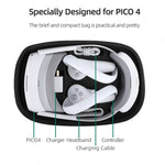 PICO 4 Hifylux PC-BF16 VRメガネ用オールインワンヘッドウェア保護収納バッグ、PC-BF16