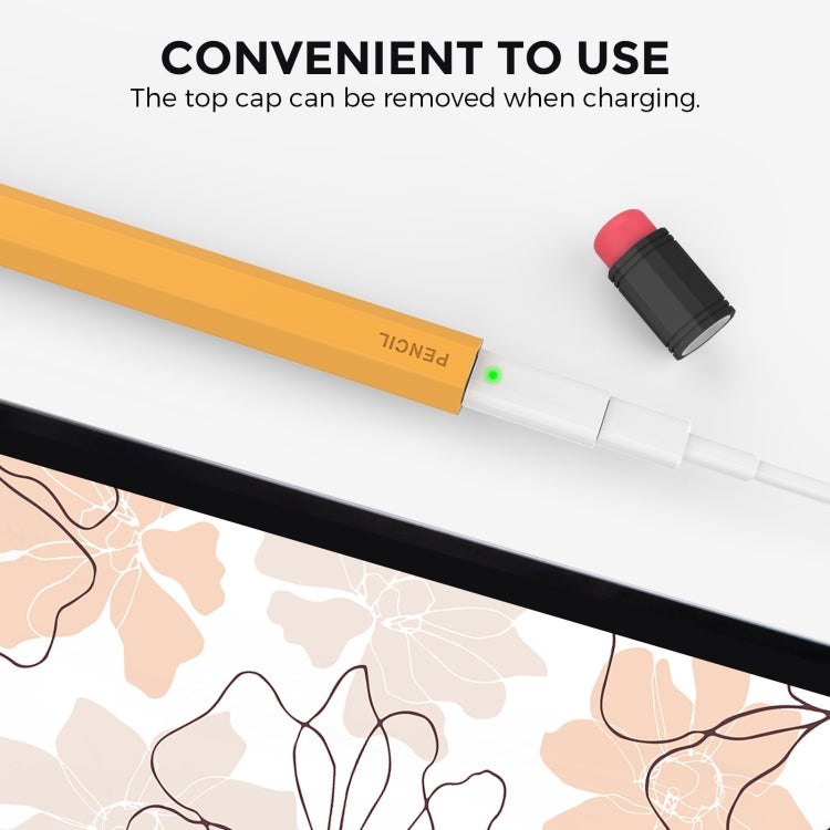 AhaStyle PT180-2 シリコン保護ケース 滑り止め・防落下 静電容量式ペンケース、Apple Pencil 1用、Apple Pencil 2用