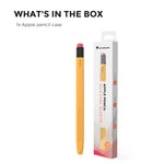 AhaStyle PT180-2 シリコン保護ケース 滑り止め・防落下 静電容量式ペンケース、Apple Pencil 1用、Apple Pencil 2用