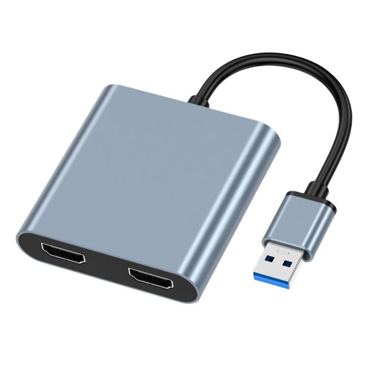 USB 3.0 to デュアル HDMI、USB、USB-C / Type-C 高精細コンバーター 4K USB 同画面拡張器、USB 3.0 to デュアル HDMI