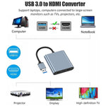 USB 3.0 to デュアル HDMI、USB、USB-C / Type-C 高精細コンバーター 4K USB 同画面拡張器、USB 3.0 to デュアル HDMI