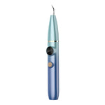FY-B700 ビジュアル超音波スケーラー 歯石 歯垢 歯の着色除去器 歯科美容器具、ブルーグラデーション、レッドブルーグラデーション