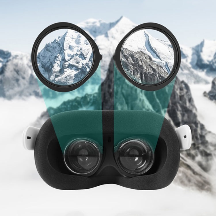Oculus Quest 2 Hifylux Q2-QF11 1ペア 近視用レンズフレーム 非球面樹脂 VRメガネアクセサリー