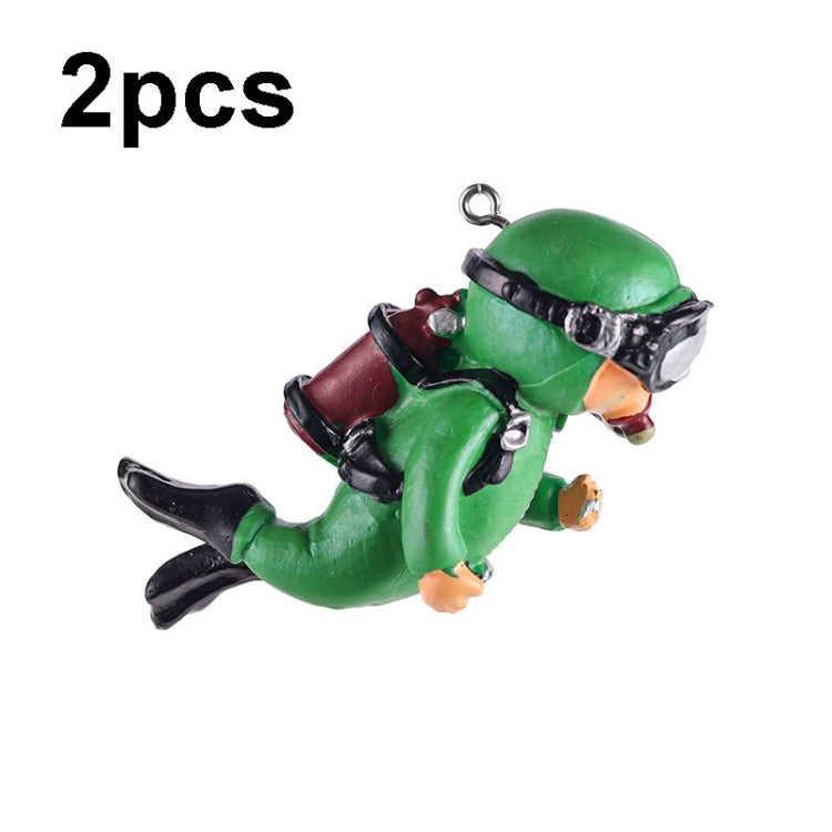 2個セット 水槽用ダイバー アクアスケープ装飾品 通常ブラック、通常ピンク、通常グリーン、カメラ付きブルー、カメラ付きブラック、カメラ付きピンク、カメラ付きグリーン、カメラ付きオレンジ、通常ブルー、通常オレンジ