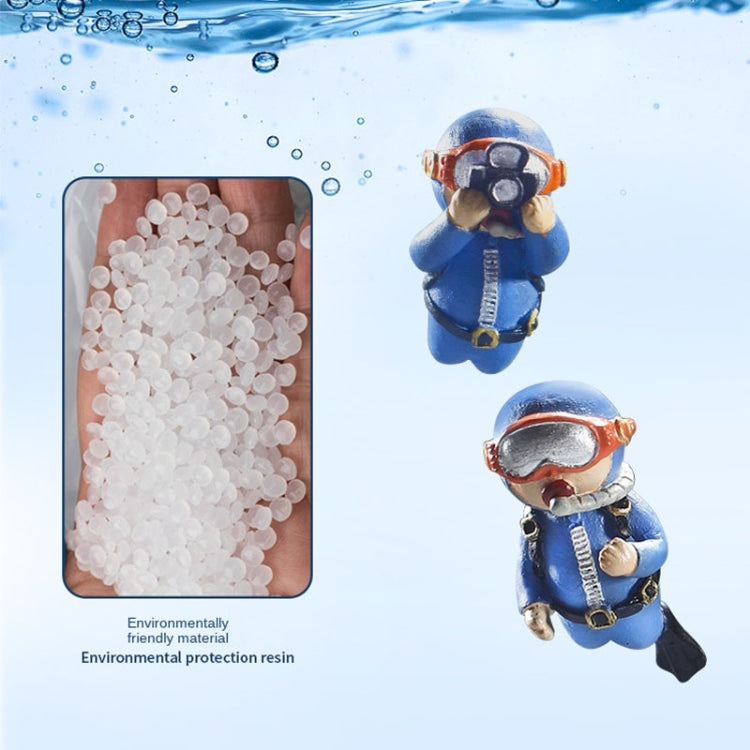 2個セット 水槽用ダイバー アクアスケープ装飾品 通常ブラック、通常ピンク、通常グリーン、カメラ付きブルー、カメラ付きブラック、カメラ付きピンク、カメラ付きグリーン、カメラ付きオレンジ、通常ブルー、通常オレンジ