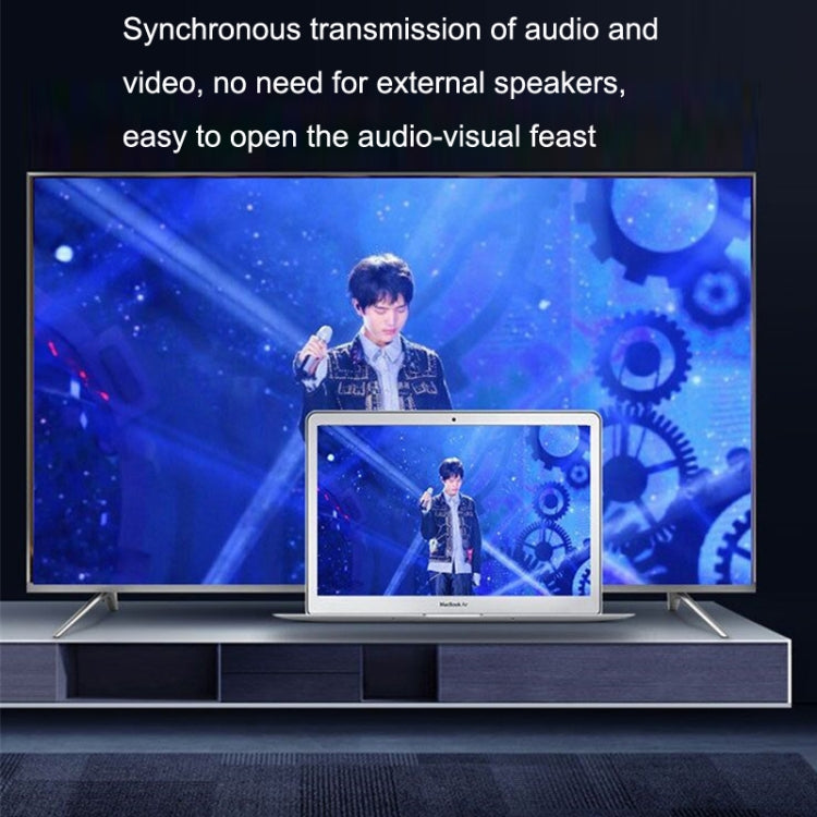 HD55Y VGA から HDMI アダプターケーブル VGA+USB から HD 1080P コンバーター 電源付き、VGA+USB から HDMI