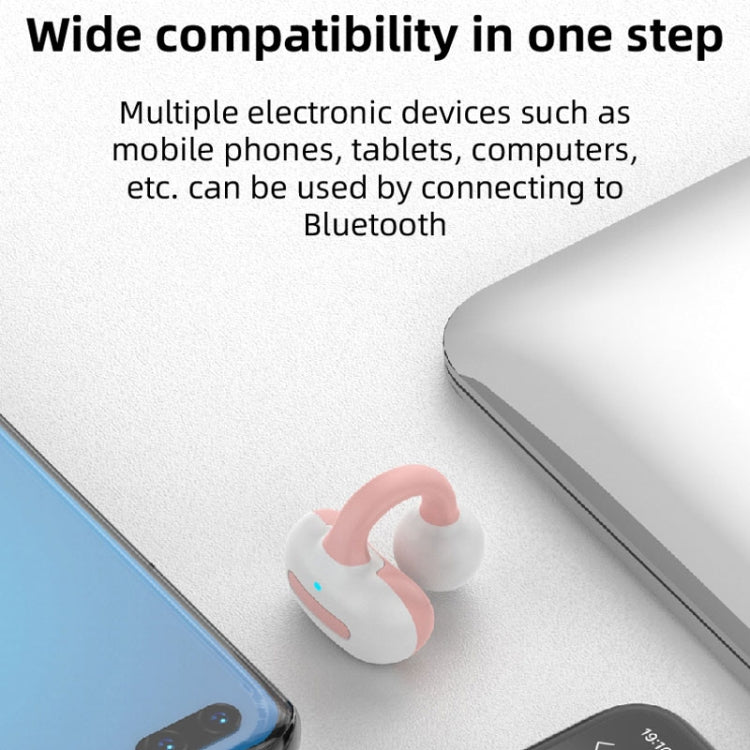 M-S8 ワイヤレスステレオ片耳クリップオン Bluetooth イヤホン、M-S8 シングル ブラック、M-S8 シングル グレー、M-S8 シングル ピンク、M-S8 シングル ブルー