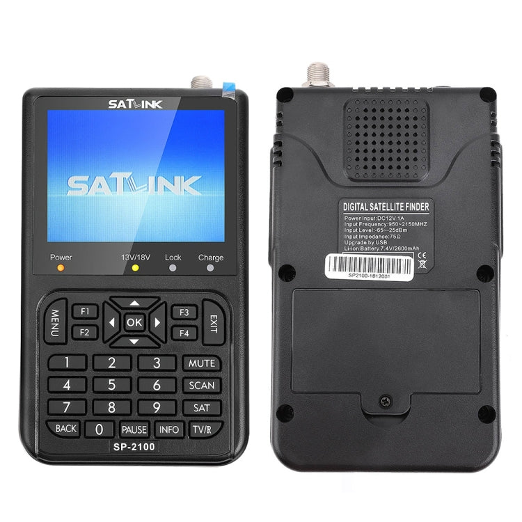 SATLINK SP-2100 HDファインダーメーター ハンドヘルド衛星メーター、SP-2100
