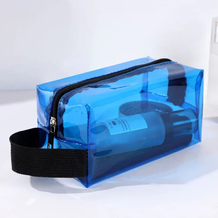 ハンドバッグPVCきらめく防水化粧ポーチトイレタリーバッグ