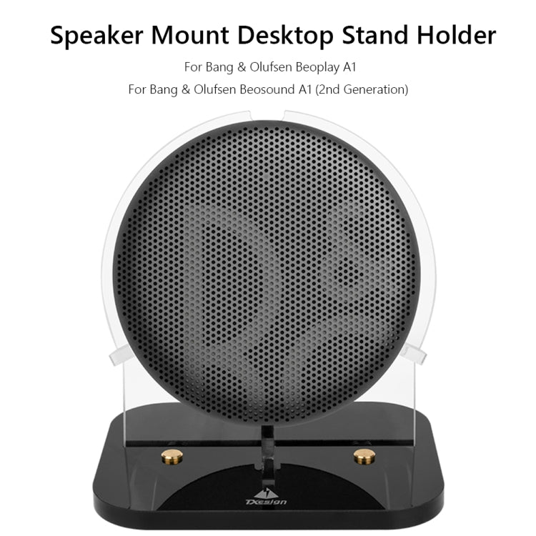 B&O Beoplay A1 / Beosound A1 2nd スピーカーアクリルデスクトップスタンドホルダー B&O Beoplay A1用