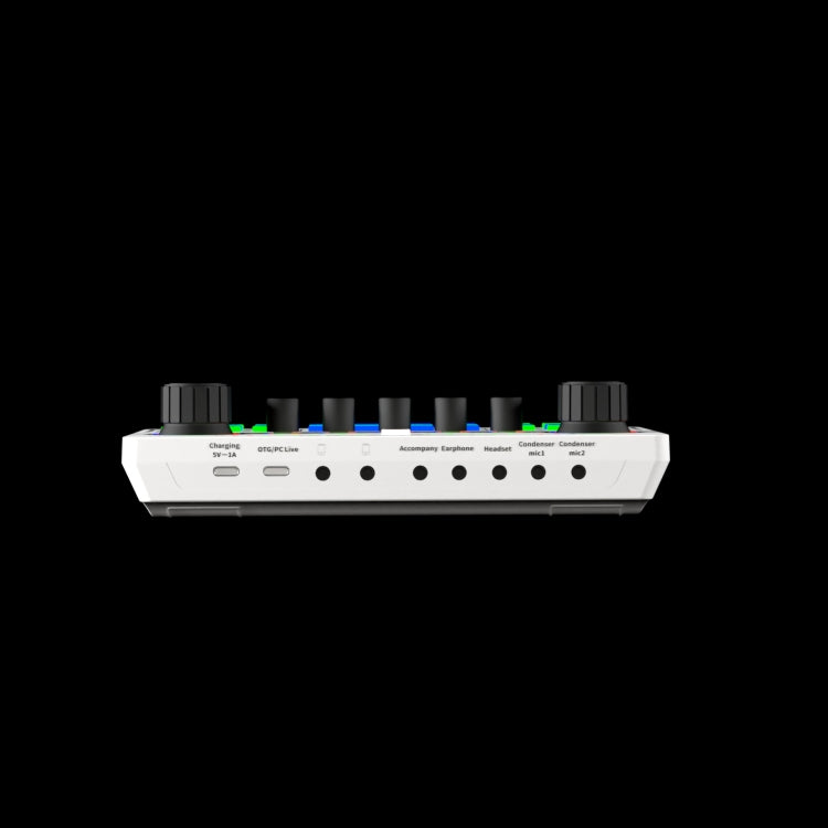 X50 Bluetooth RGB LED ライブサウンドカード OTGポートインターフェース付き、X50