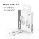 Samsung Galaxy Buds Live 用 AhaStyle PT132 S+M+L シリコンイヤーバッド