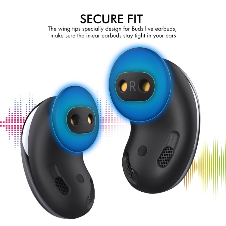 Samsung Galaxy Buds Live 用 AhaStyle PT132 S+M+L シリコンイヤーバッド