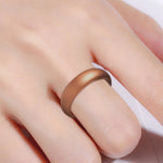 SH100 5.7mm幅 シリコンリング グリッター カップルリング No.8 No.9 No.10
