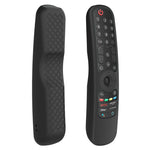 LG AN-MR21GC / AN-MR21N / AN-MR21GA テレビリモコン用シリコンケース、GS0020 ブラック、GS0020 ホワイト、GS0020 蓄光ブルー、GS0020 蓄光グリーン