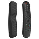 LG AN-MR21GC / AN-MR21N / AN-MR21GA テレビリモコン用シリコンケース、GS0020 ブラック、GS0020 ホワイト、GS0020 蓄光ブルー、GS0020 蓄光グリーン