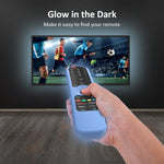 LG AN-MR21GC / AN-MR21N / AN-MR21GA テレビリモコン用シリコンケース、GS0020 ブラック、GS0020 ホワイト、GS0020 蓄光ブルー、GS0020 蓄光グリーン